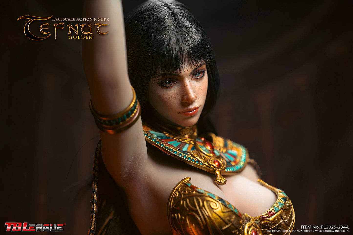 PRE ORDER – TBLEAGUE 1/6 EGYPTIAN GODS: TEFNUT (GOLDEN) PL2025-234A