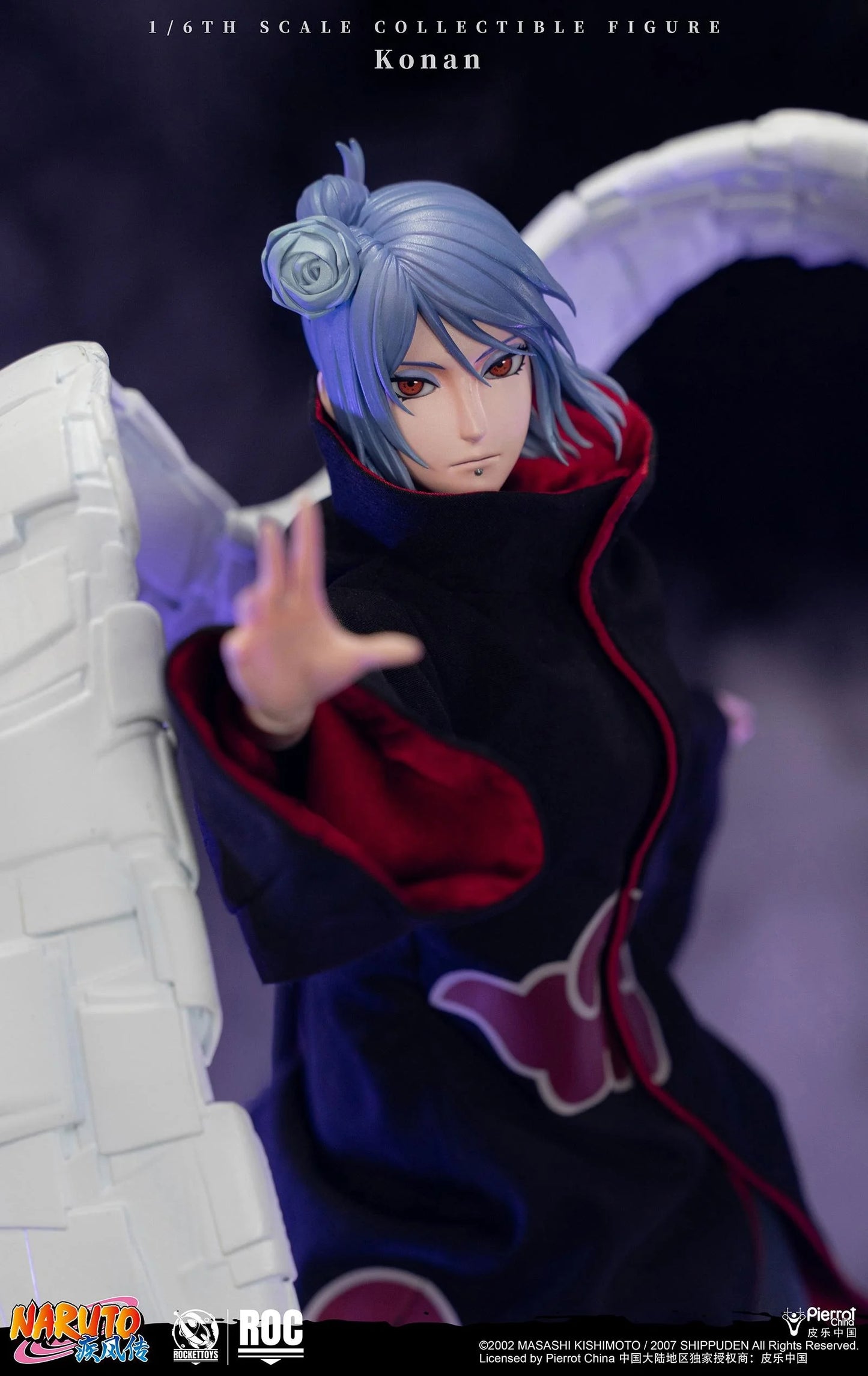 PRE ORDER – ROCKETTOYS ROC-023 1/6 NARUTO SHIPPUDEN KONAN