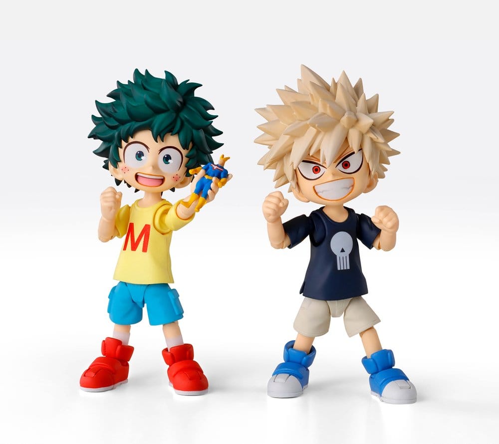 PRE ORDER – S.H.FIGUARTS MY HERO ACADEMIA - IZUKU MIDORIYA＆ KATSUKI BAKUGO - CHILDHOOD SET