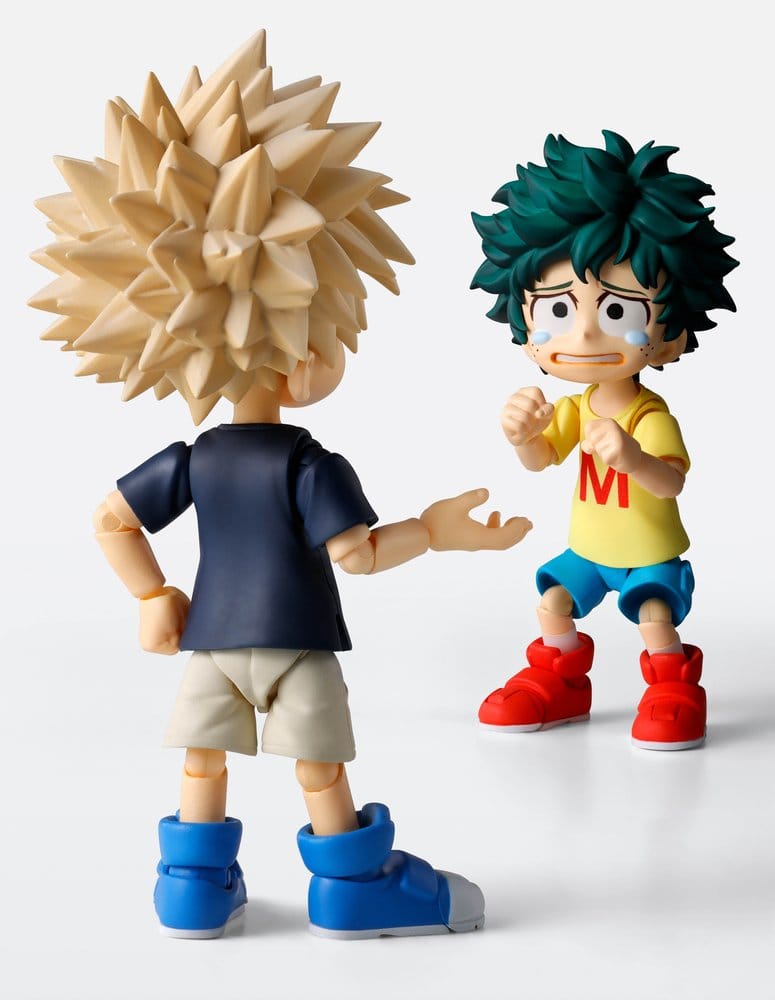 PRE ORDER – S.H.FIGUARTS MY HERO ACADEMIA - IZUKU MIDORIYA＆ KATSUKI BAKUGO - CHILDHOOD SET