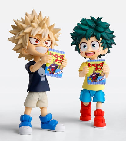 PRE ORDER – S.H.FIGUARTS MY HERO ACADEMIA - IZUKU MIDORIYA＆ KATSUKI BAKUGO - CHILDHOOD SET