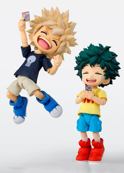 PRE ORDER – S.H.FIGUARTS MY HERO ACADEMIA - IZUKU MIDORIYA＆ KATSUKI BAKUGO - CHILDHOOD SET