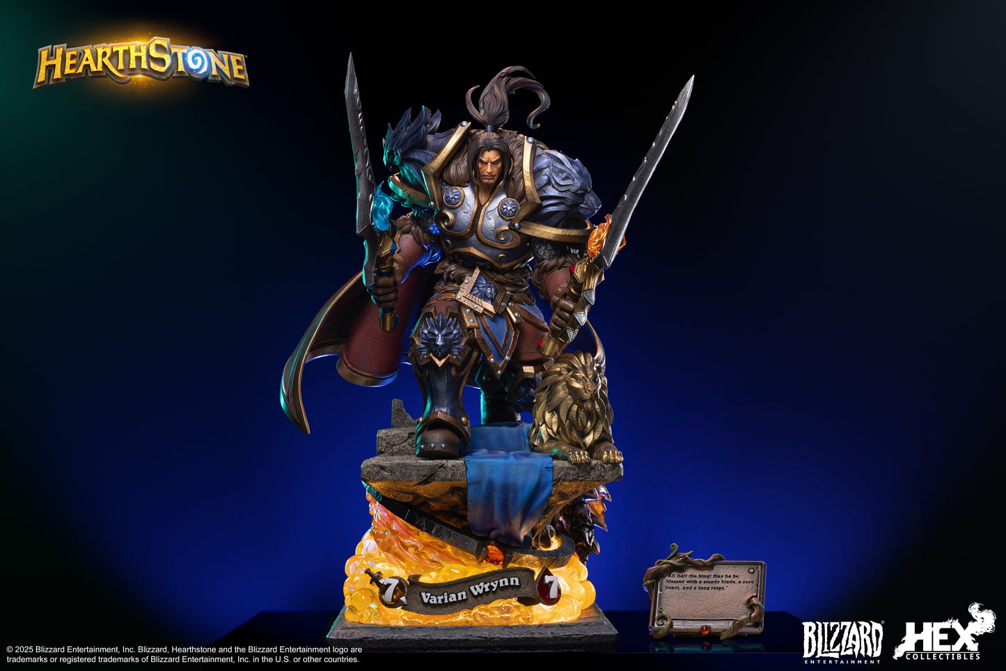 PRE ORDER – 1/10 HEARTHSTONE VARIAN WRYNN STATUE HEXHS18