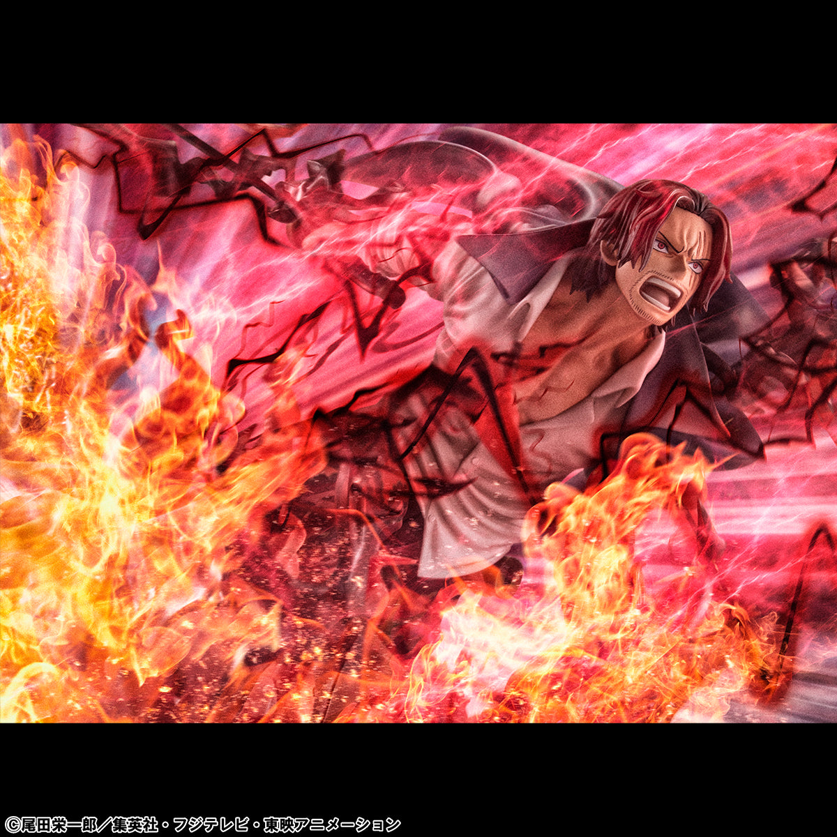 BACK ORDER – PORTRAIT.OF.PIRATES ONE PIECE “SA-MAXIMUM” LEADER OF RED HAIR PIRATES RED-HAIRED SHANKS KAMUSARI