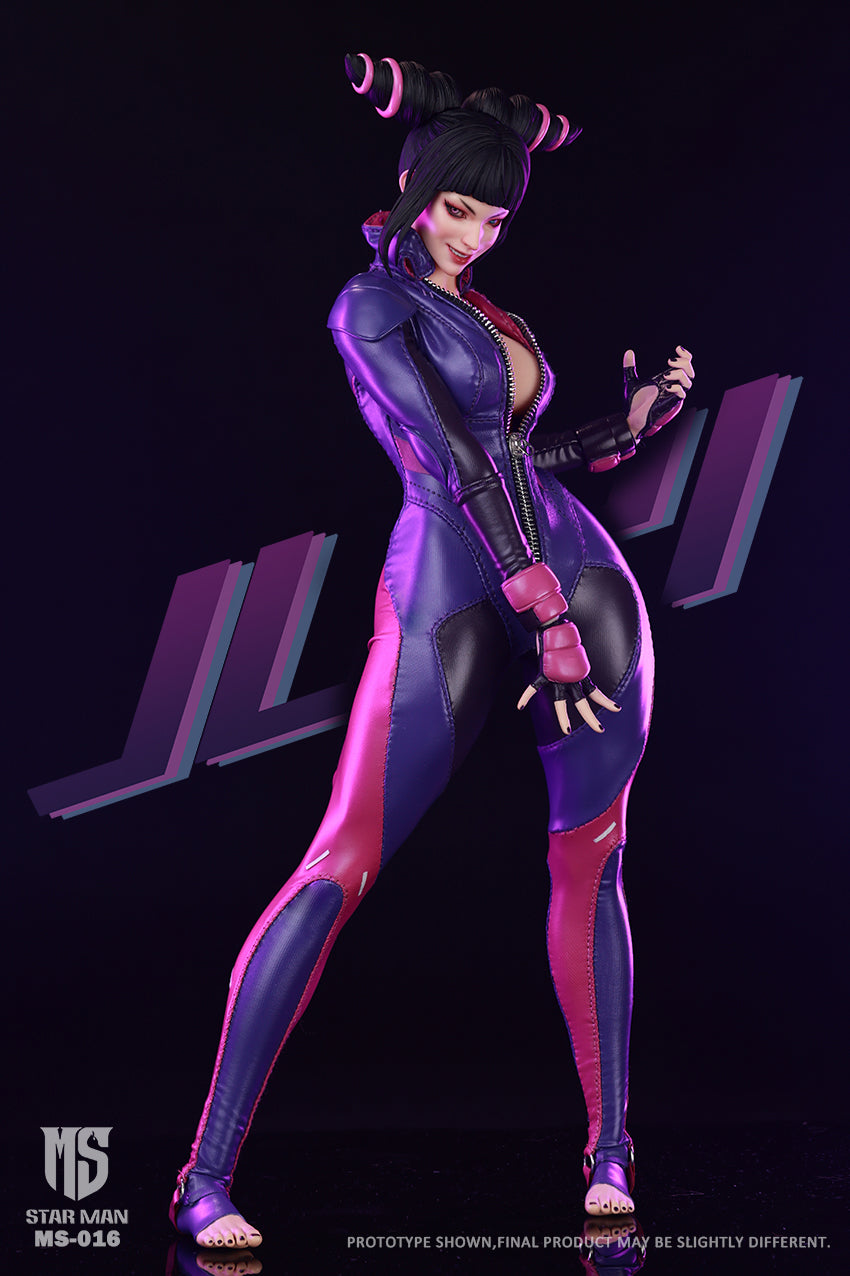 PRE ORDER – 1/6 FEMALE FIGHTER ZHU ACTION FIGURE MS-016 (STREET FIGHTER)