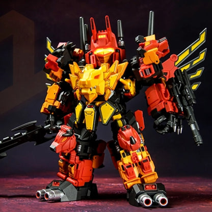 PRE ORDER – LASER CAT JGM-SKP01 FEROCY SET OF 5 TRANSFORMABLE ACTION FIGURE