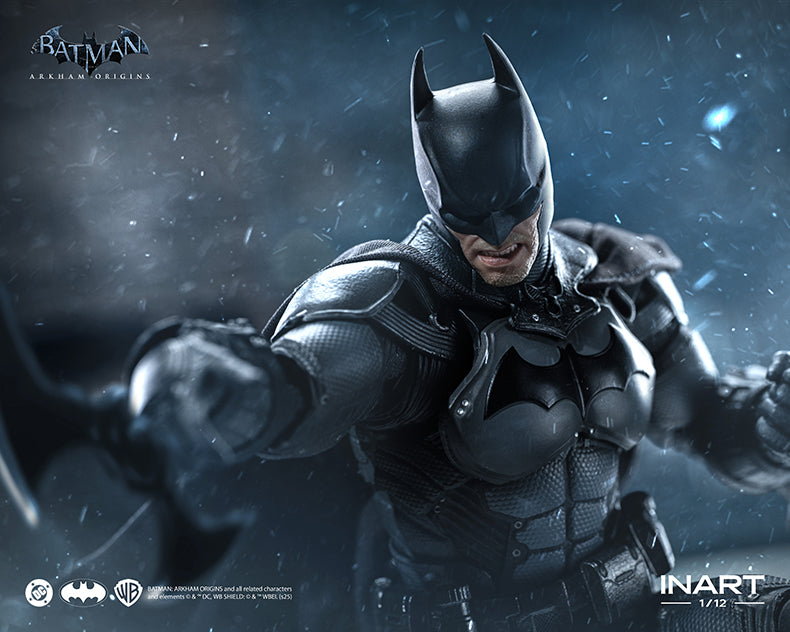 PRE ORDER – 1/12 BATMAN: ARKHAM ORIGINS BATMAN ACTION FIGURE MAG G0003