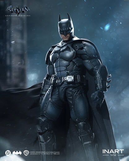 PRE ORDER – 1/12 BATMAN: ARKHAM ORIGINS BATMAN ACTION FIGURE MAG G0003