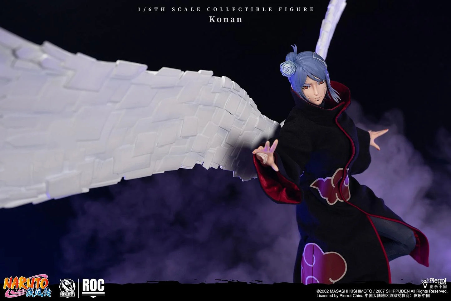 PRE ORDER – ROCKETTOYS ROC-023 1/6 NARUTO SHIPPUDEN KONAN
