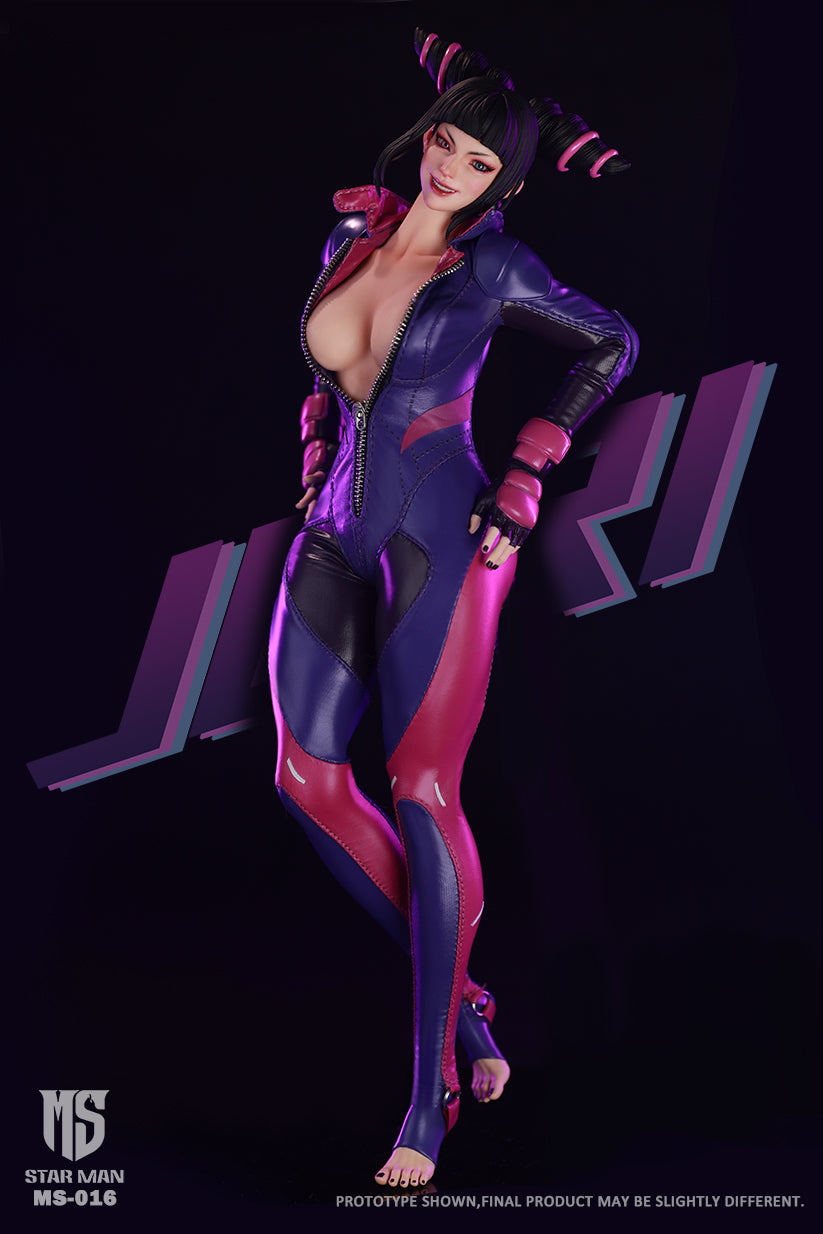 PRE ORDER – 1/6 FEMALE FIGHTER ZHU ACTION FIGURE MS-016 (STREET FIGHTER)