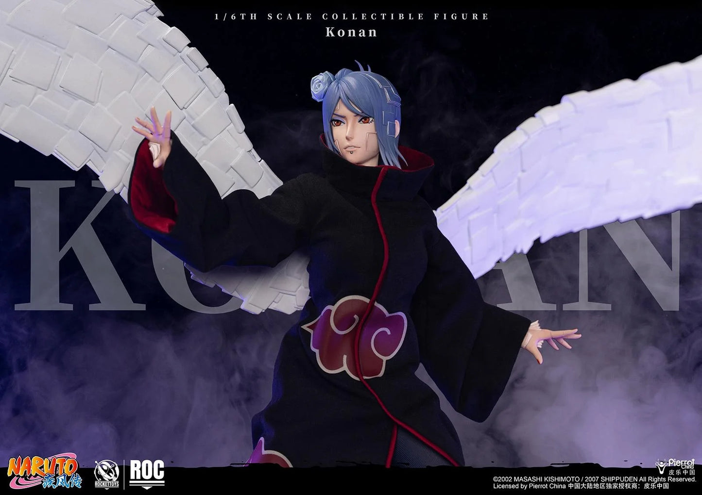 PRE ORDER – ROCKETTOYS ROC-023 1/6 NARUTO SHIPPUDEN KONAN