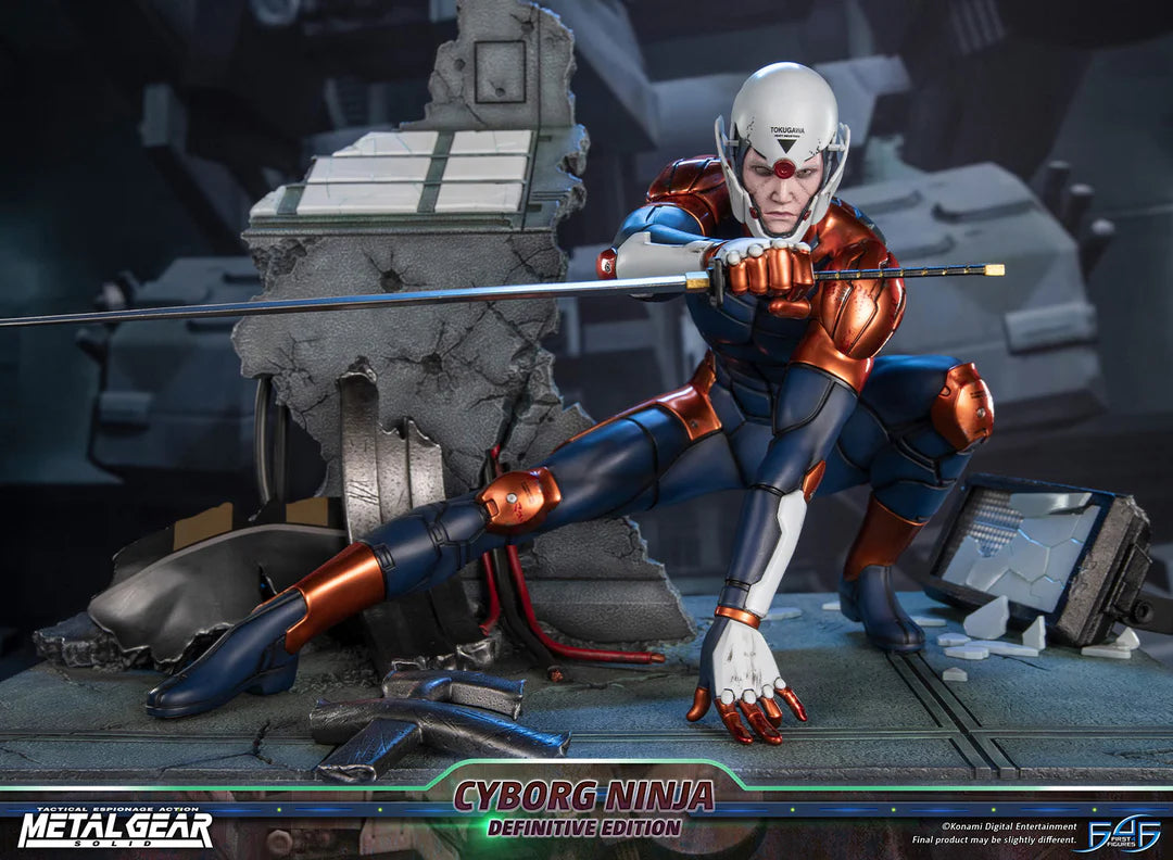 PRE ORDER – METAL GEAR SOLID - CYBORG NINJA (GRAY FOX) (DEFINITIVE EDITION)