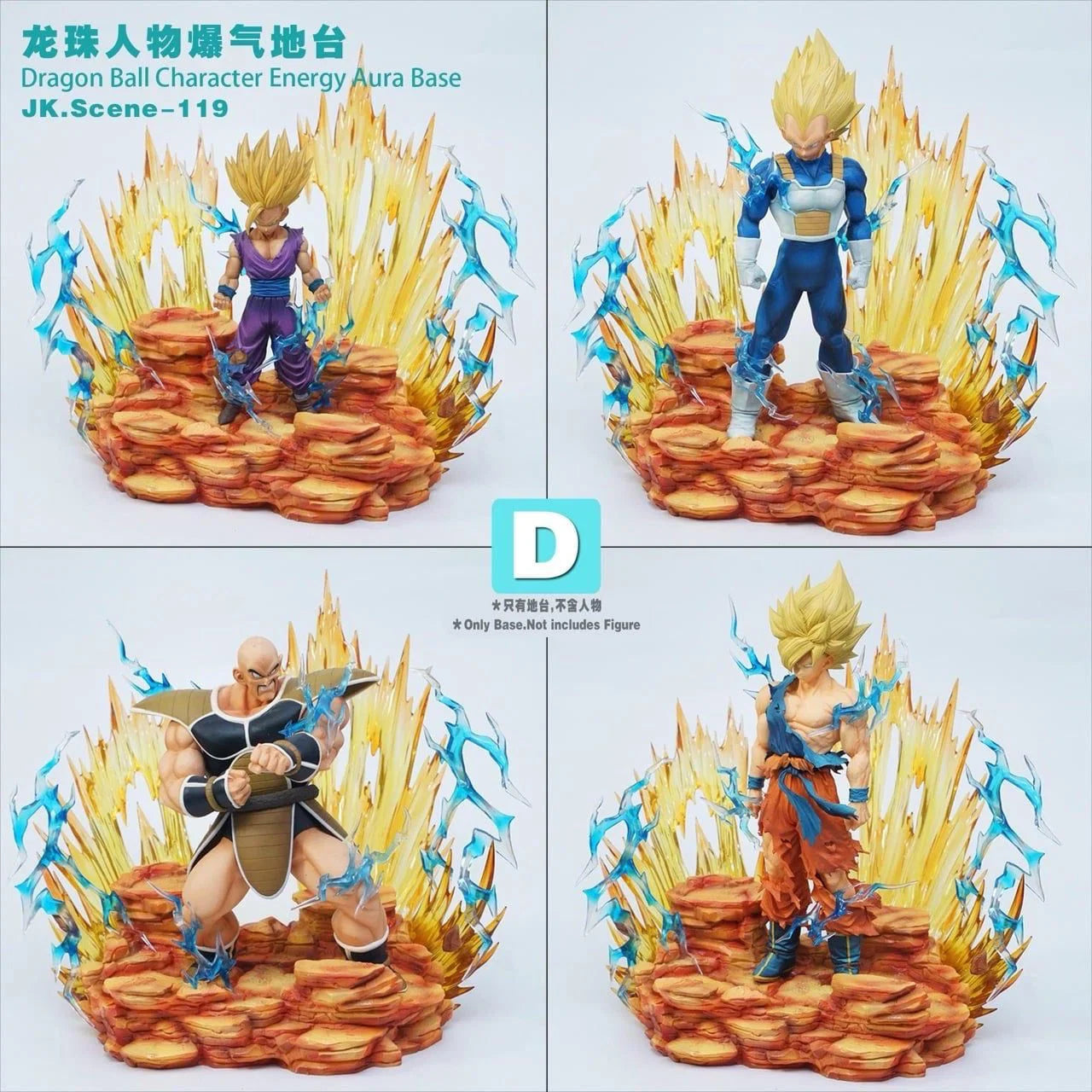 PRE ORDER – JK.SCENE-119 DRAGON BALL CHARACTER ENERGY AURA BASE D FOR GOHAN
