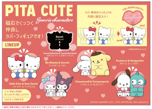 PRE ORDER – PITA CUTE SANRIO CHARACTERS (BOX OF 4)