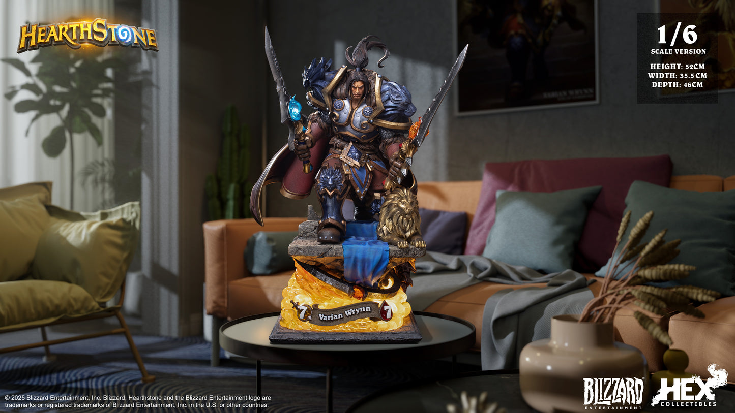 PRE ORDER – 1/10 HEARTHSTONE VARIAN WRYNN STATUE HEXHS18