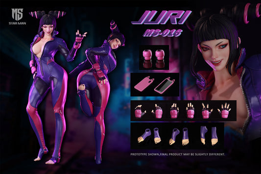 PRE ORDER – 1/6 FEMALE FIGHTER ZHU ACTION FIGURE MS-016 (STREET FIGHTER)
