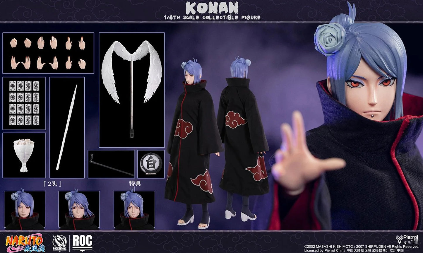 PRE ORDER – ROCKETTOYS ROC-023 1/6 NARUTO SHIPPUDEN KONAN