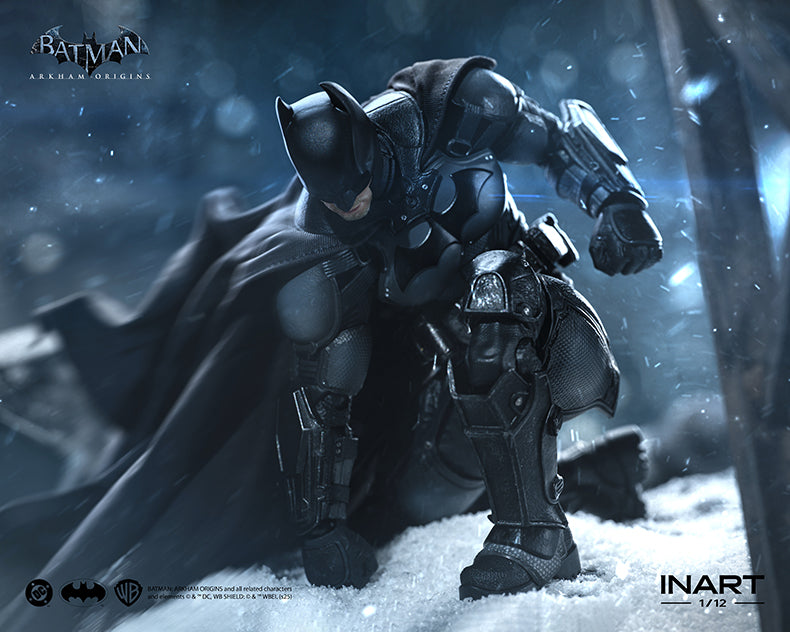 PRE ORDER – 1/12 BATMAN: ARKHAM ORIGINS BATMAN ACTION FIGURE MAG G0003