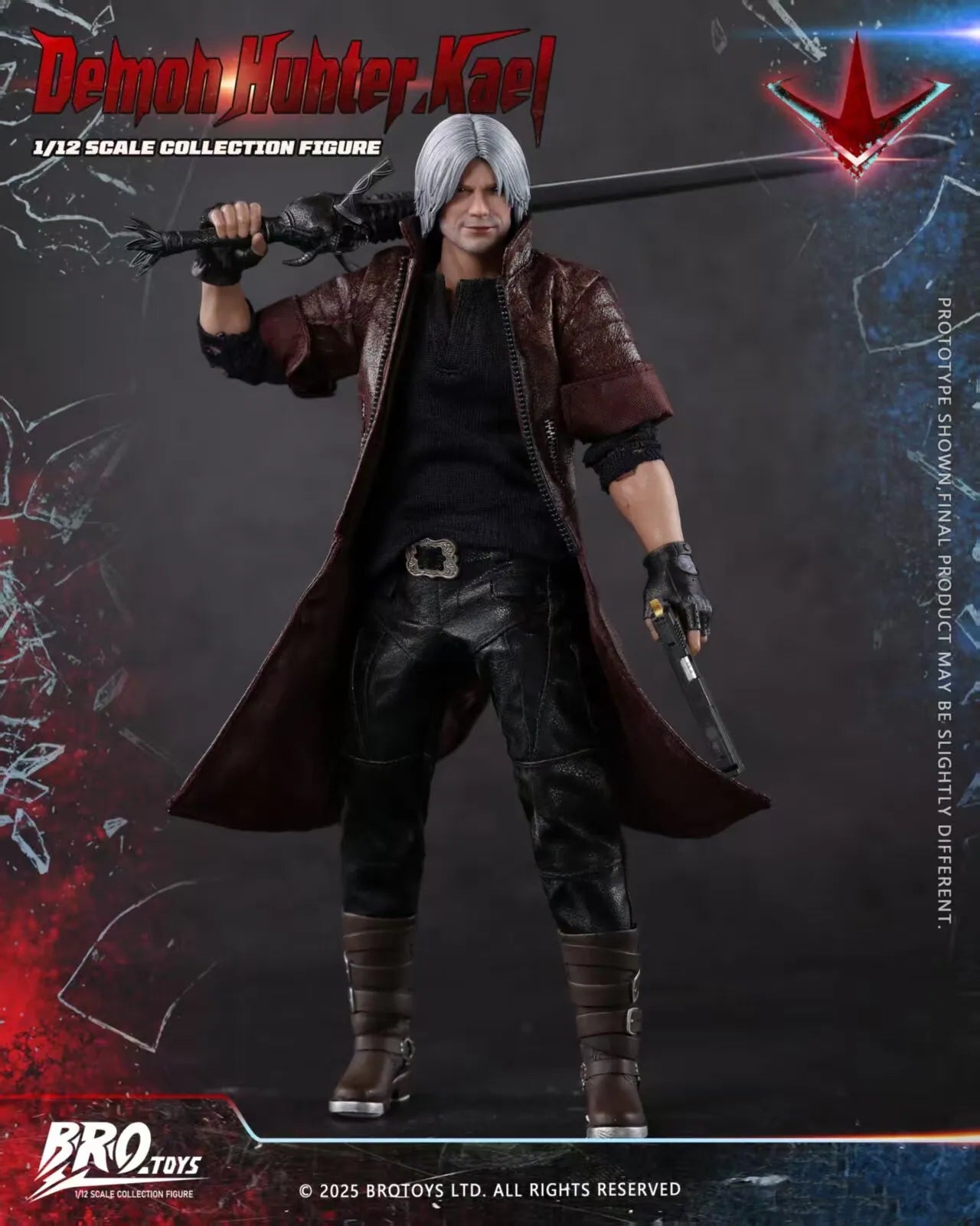 PRE ORDER – 1/12 BROTOYS LR014 DEMON HUNTER KAEL