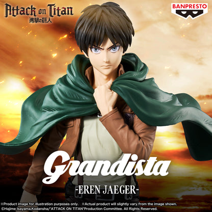 BACK ORDER – ATTACK ON TITAN GRANDISTA - EREN YEAGER