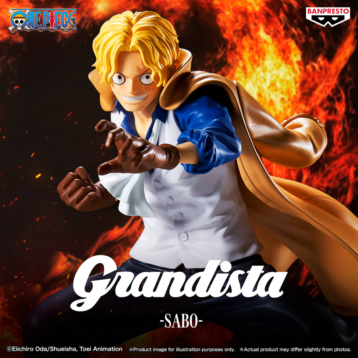 BACK ORDER – ONE PIECE GRANDISTA - SABO – Collectors Base PH