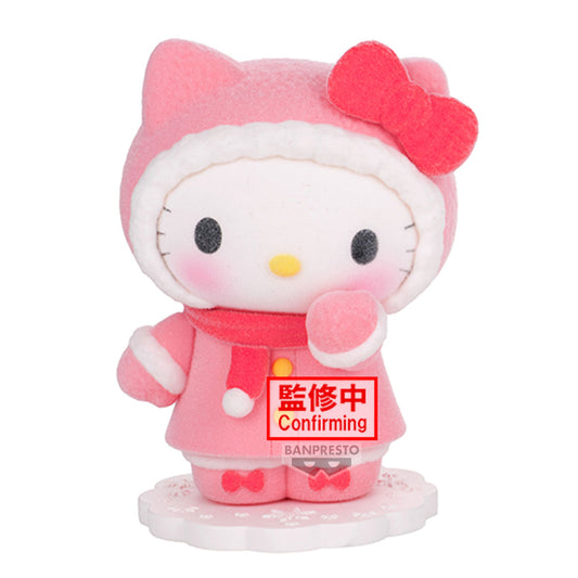 PRE ORDER – SANRIO CHARACTERS FLUFFY PUFFY ～ HELLO KITTY & CINNAMOROLL ～ (A: HELLO KITTY )