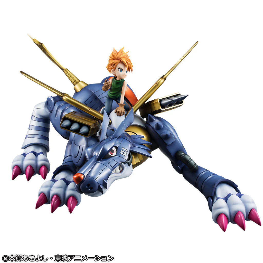 PRE ORDER – PRECIOUS G.E.M. SERIES DIGIMON ADVENTURE - METAL GARURUMON & ISHIDA YAMATO  SET（REPEAT）