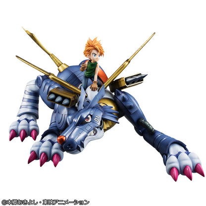 PRE ORDER – PRECIOUS G.E.M. SERIES DIGIMON ADVENTURE - METAL GARURUMON & ISHIDA YAMATO  SET（REPEAT）