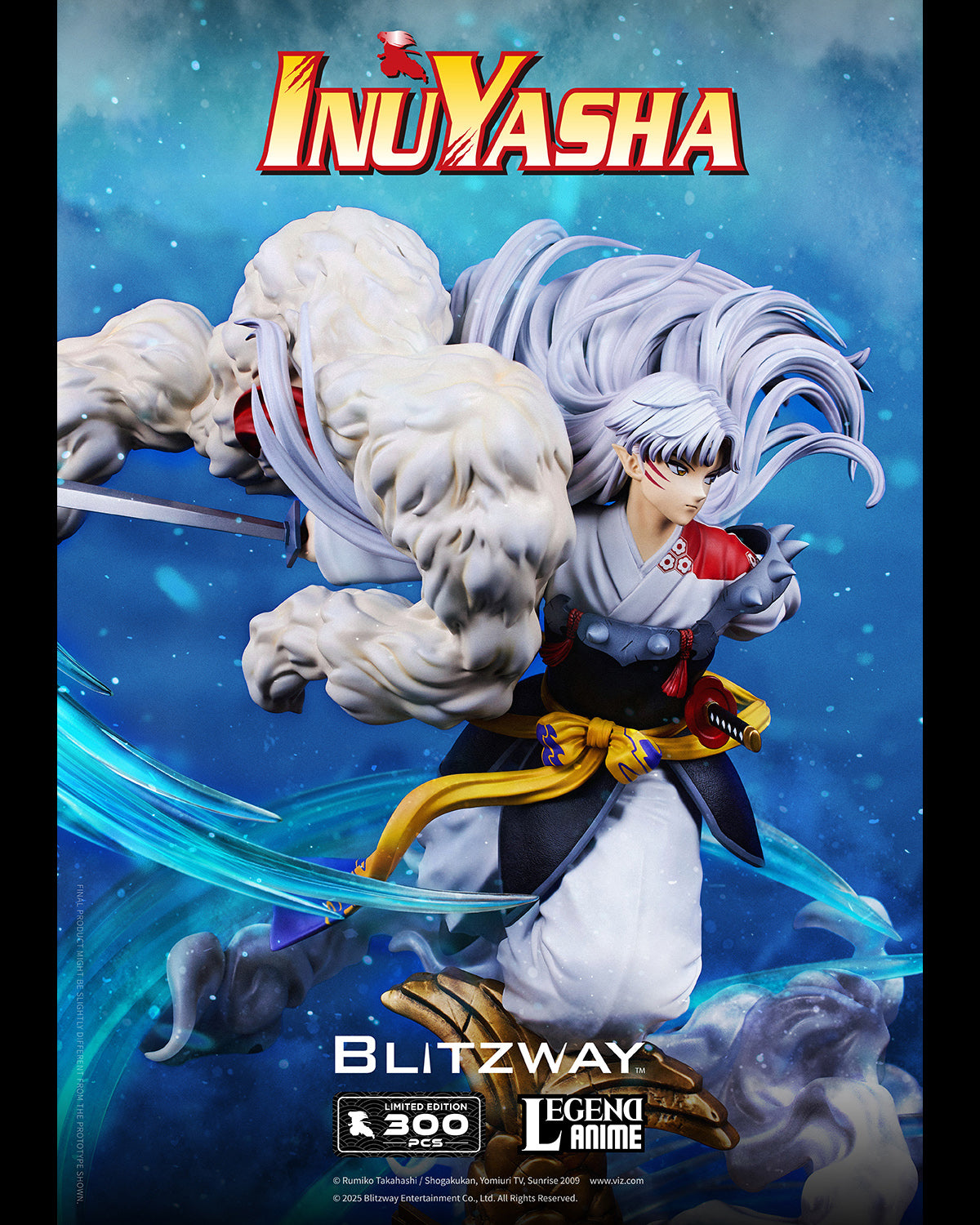 PRE ORDER – 1/6 ANIME STATUE INUYASHA VS SESSHOMARU (BW-LA-70601)