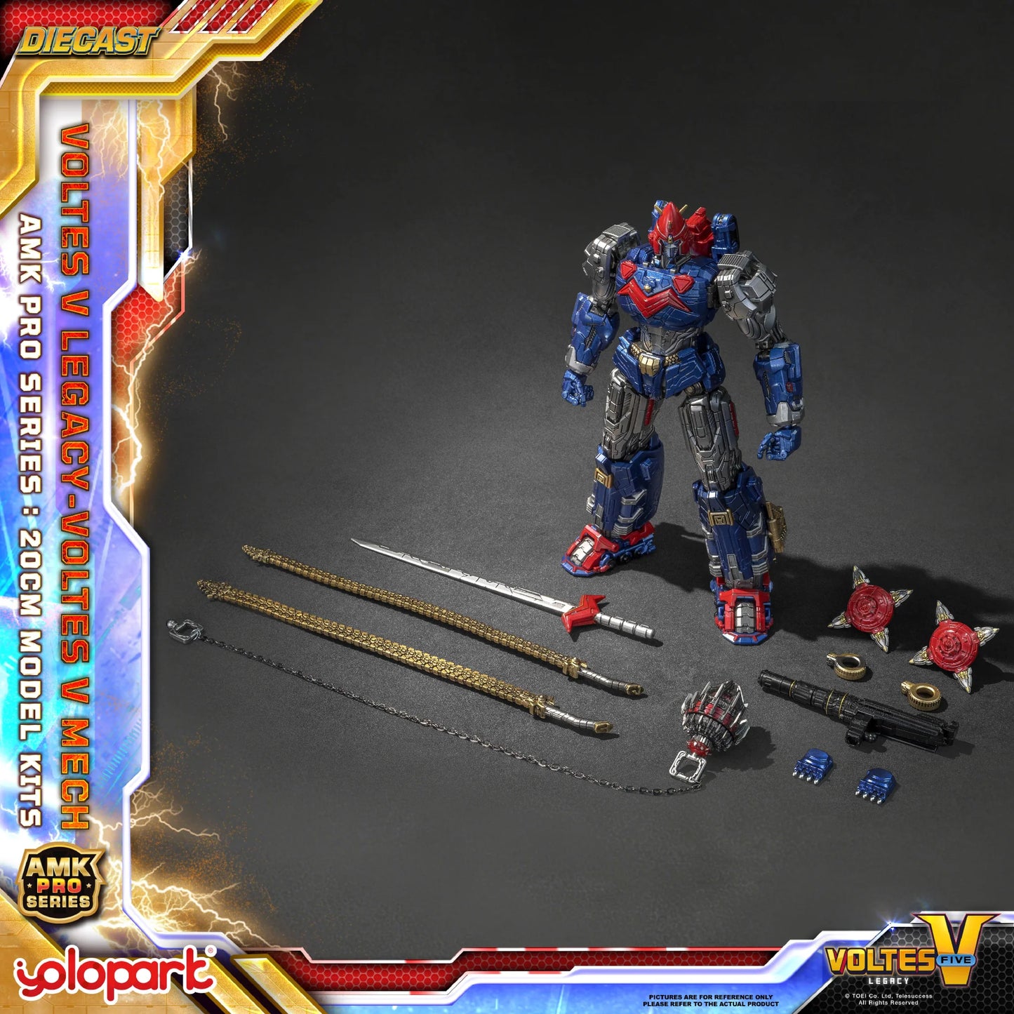 PRE ORDER – YOLOPARK AMK PRO SERIES VOLTES V LEGACY MECH