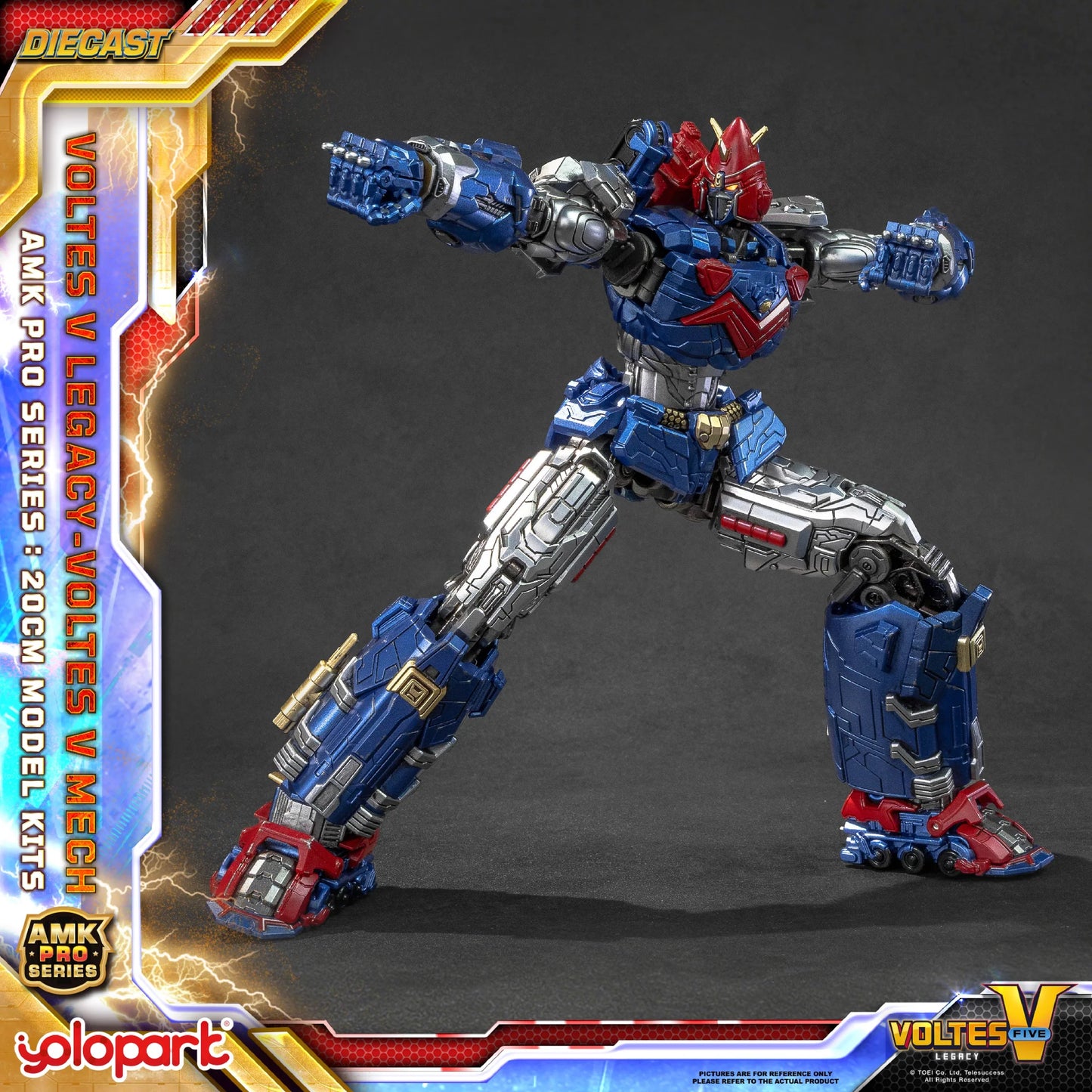PRE ORDER – YOLOPARK AMK PRO SERIES VOLTES V LEGACY MECH