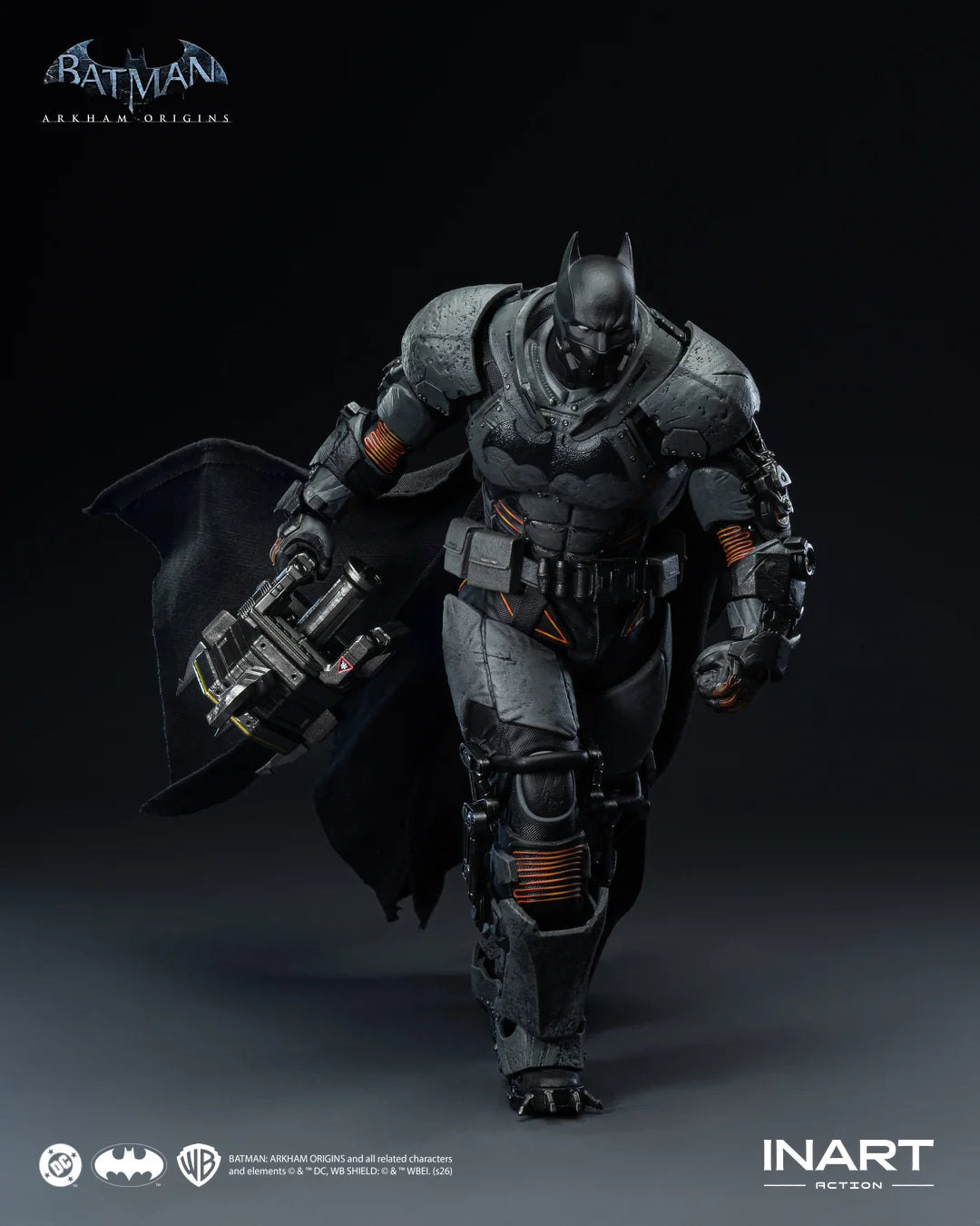 PRE ORDER – 1/12 INART ARKHAM ORIGINS - BATMAN (XE SUIT) MAG-G0013