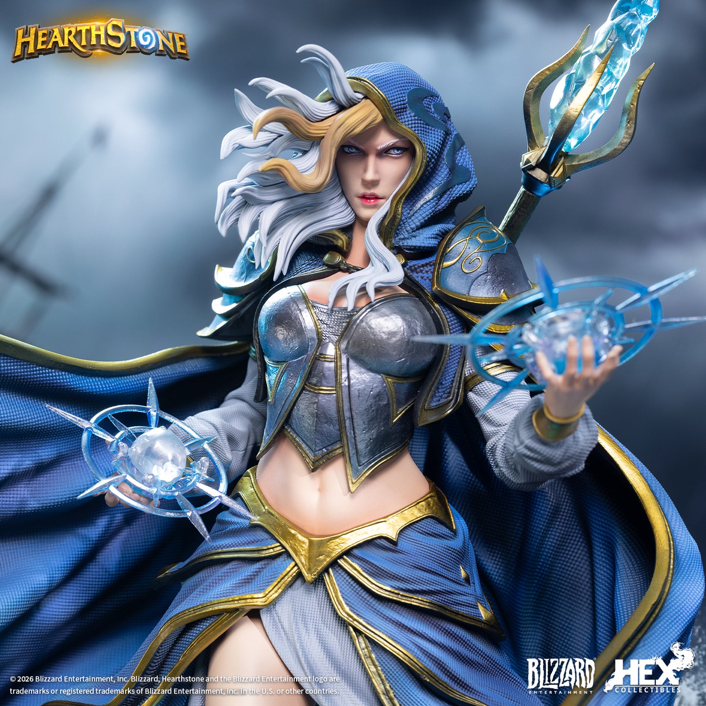 PRE ORDER – 1/6 HEX COLLECTIBLES X BLIZZARD GAMES HEARTHSTONE JAINA PROUDMOORE STATUE HEXHS13