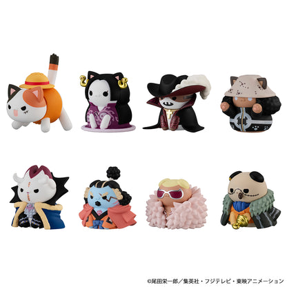 PRE ORDER – MEGA CAT PROJECT ONE PIECE NYAN PIECE NYAN! LUFFY & THE SEVEN WARLORDS OF THE SEA (REPEAT) (BOX OF 8)