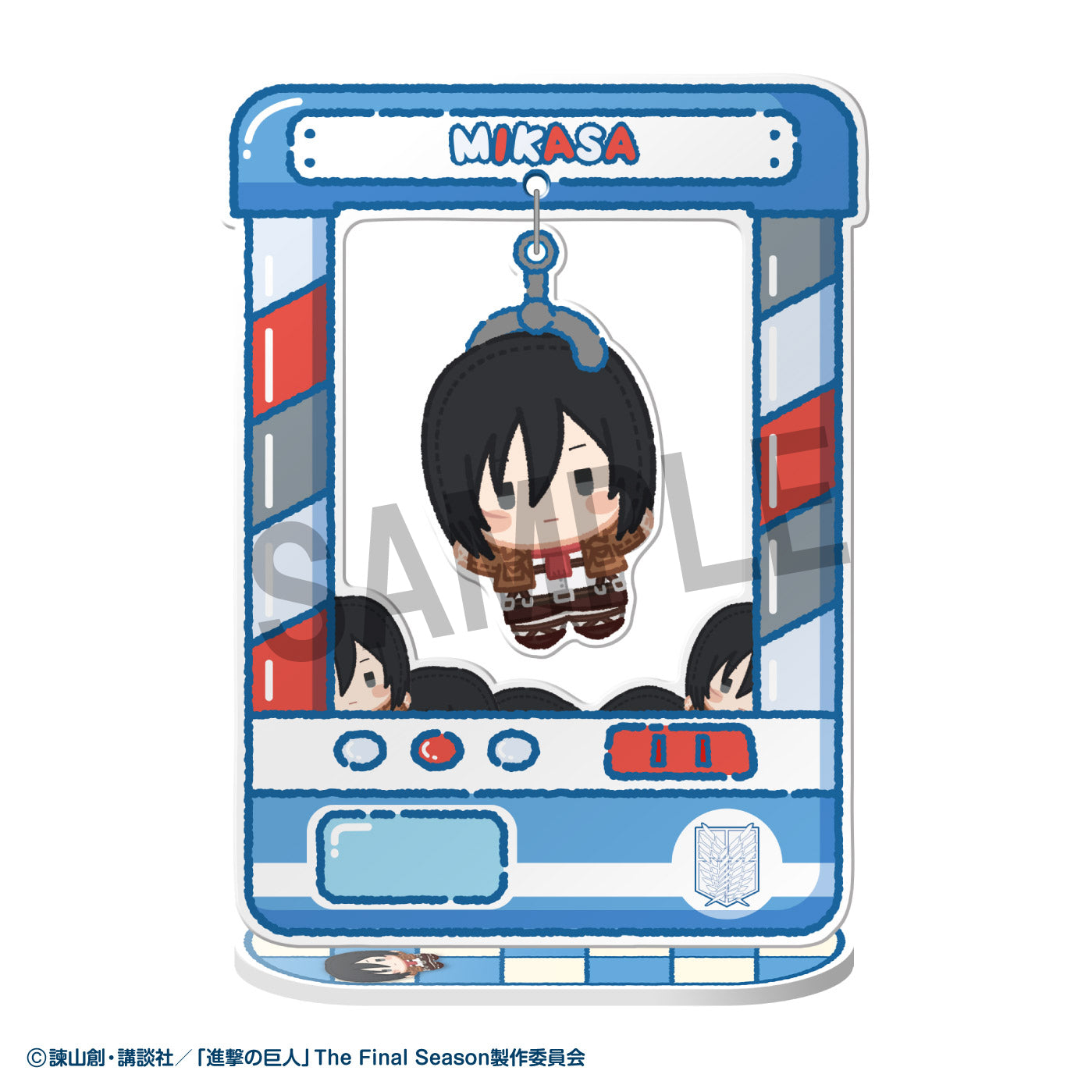 BACK ORDER – CHARA CATCHER ～ ATTACK ON TITAN (BOX OF 8)