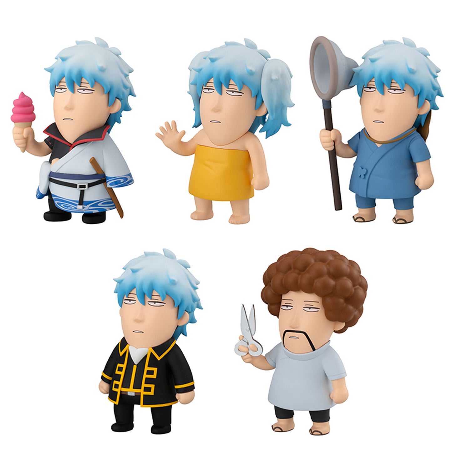 PRE ORDER – GINTAMA X OKAWABUKUBU GINTAMA - WE LOVE GINSAN COLLECTION (BOX OF 6)