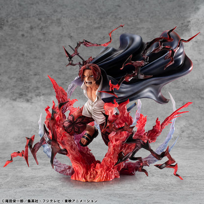 BACK ORDER – PORTRAIT.OF.PIRATES ONE PIECE “SA-MAXIMUM” LEADER OF RED HAIR PIRATES RED-HAIRED SHANKS KAMUSARI
