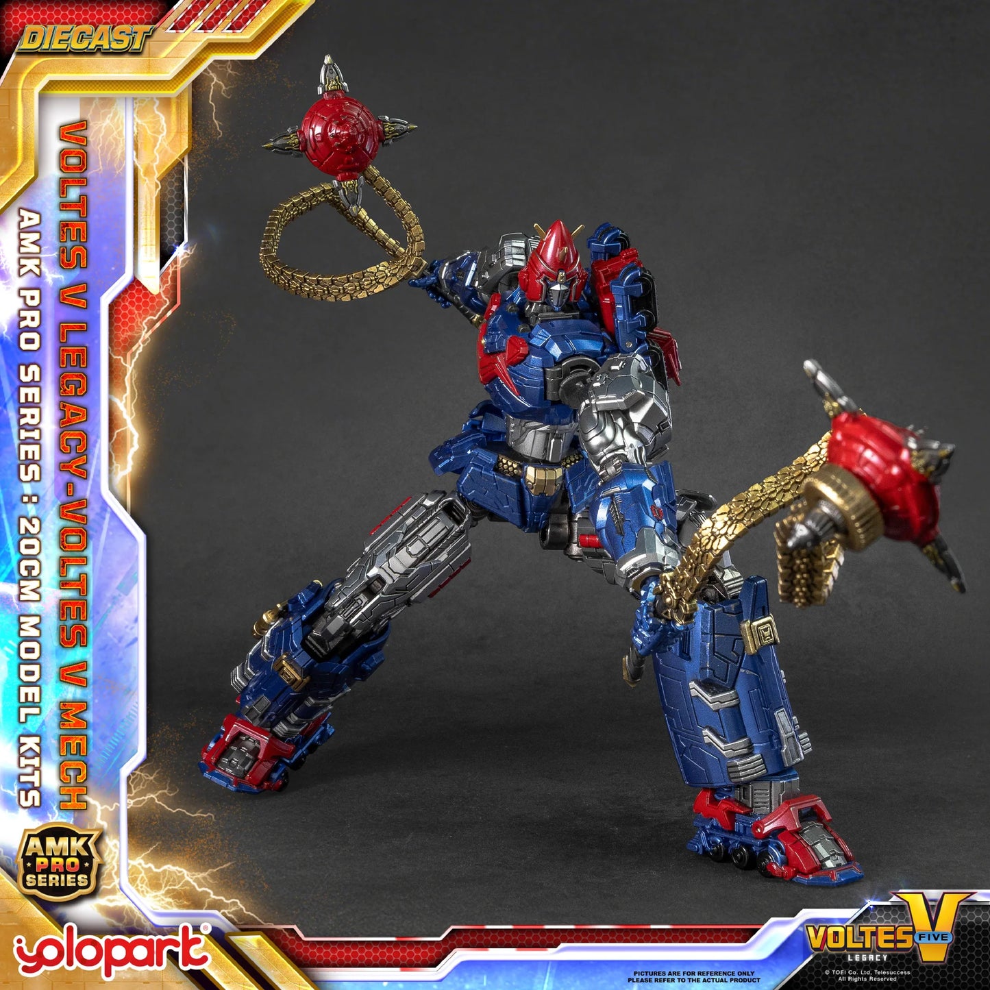 PRE ORDER – YOLOPARK AMK PRO SERIES VOLTES V LEGACY MECH
