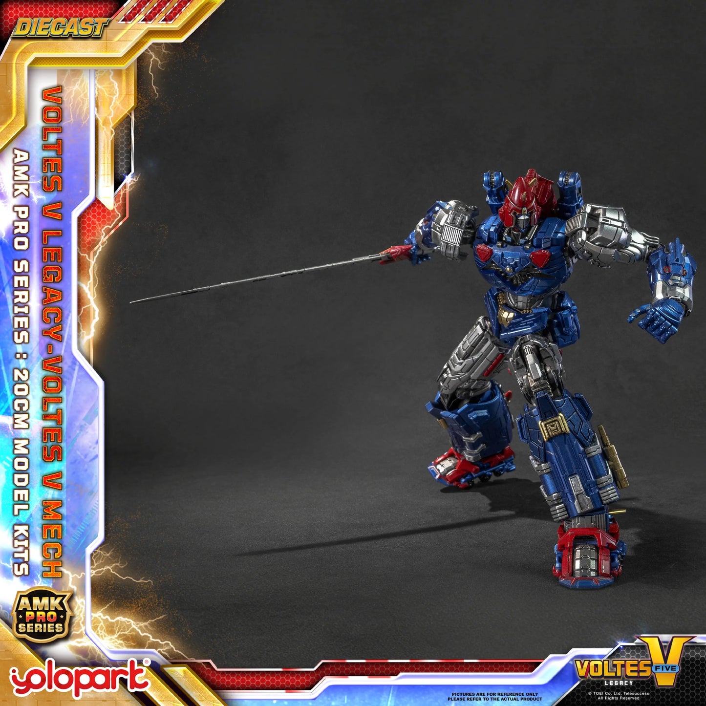 PRE ORDER – YOLOPARK AMK PRO SERIES VOLTES V LEGACY MECH