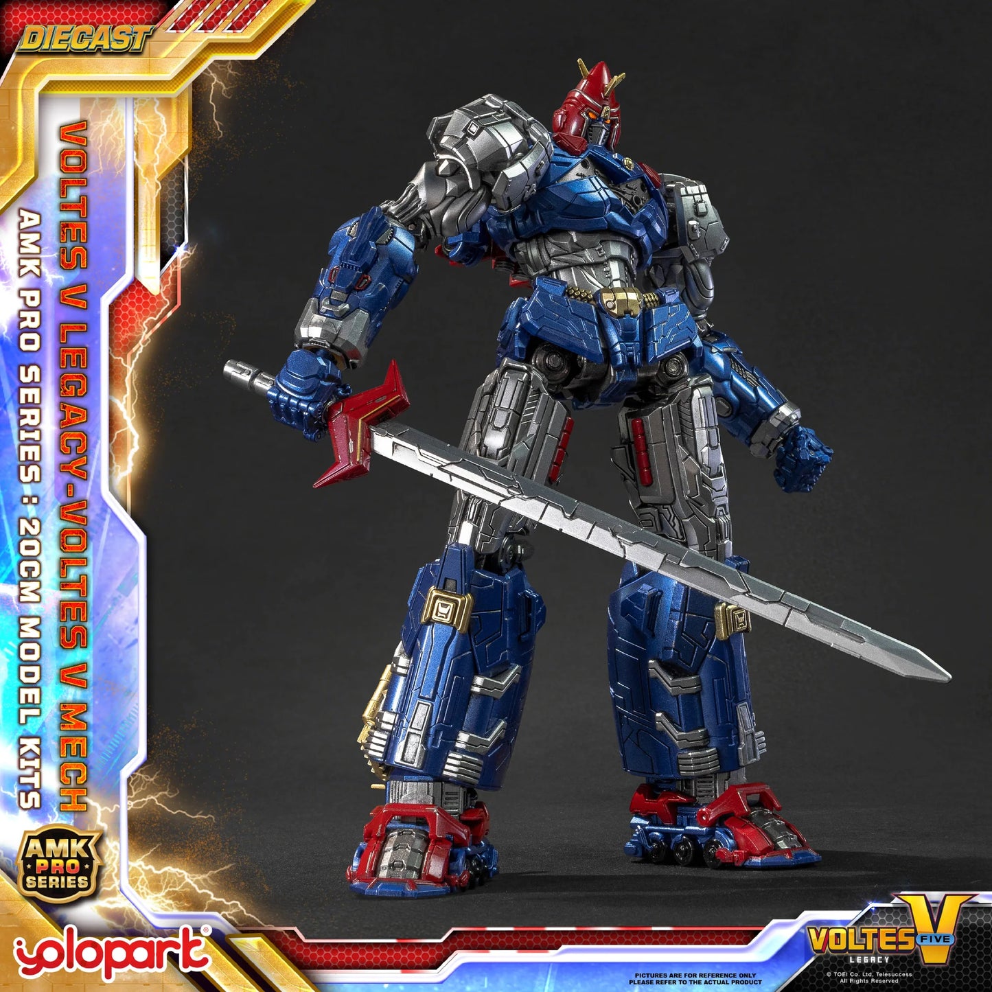 PRE ORDER – YOLOPARK AMK PRO SERIES VOLTES V LEGACY MECH