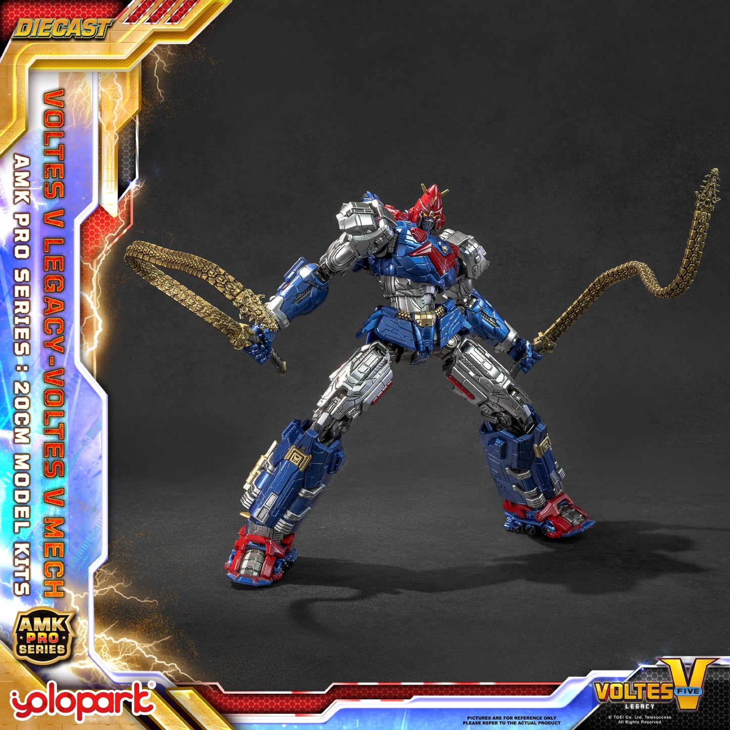 PRE ORDER – YOLOPARK AMK PRO SERIES VOLTES V LEGACY MECH