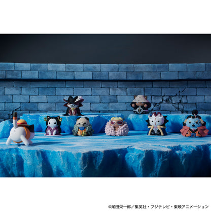 PRE ORDER – MEGA CAT PROJECT ONE PIECE NYAN PIECE NYAN! LUFFY & THE SEVEN WARLORDS OF THE SEA (REPEAT) (BOX OF 8)