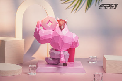 PRE ORDER – CHAOYEH WILD ART 16CM DIVINE HORSE FORTUNE PINK CY002