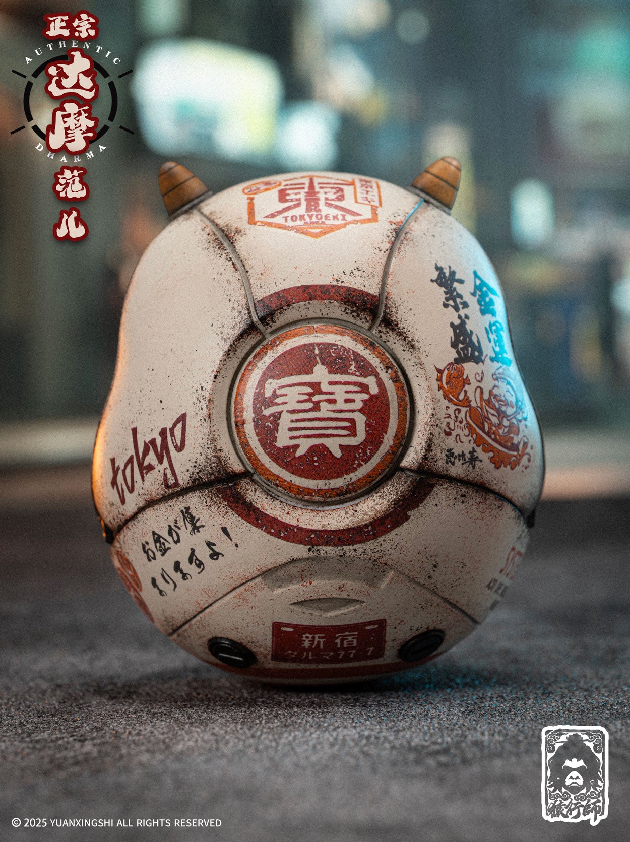 PRE ORDER – YUANXINGSHI STUDIO DM-004 FORTUNE-TURNING DARUMA