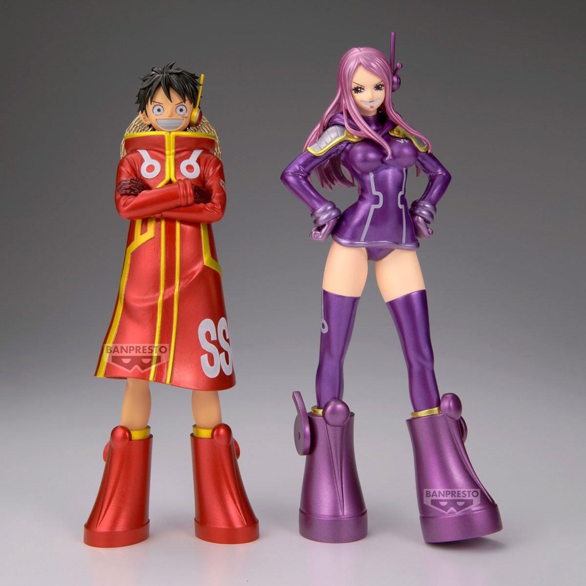 BACK ORDER – ONE PIECE DXF ～ THE GRANDLINE SERIES ～ MONKEY D LUFFY & JEWELRY BONNEY (A: MONKEY D LUFFY )