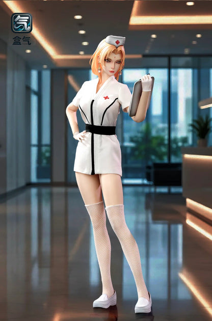 PRE ORDER – [18+] 1/6 SATSUKI-SAN - NURSE GRANNY - PLATINUM SILICONE ARTICULATED FIGURE