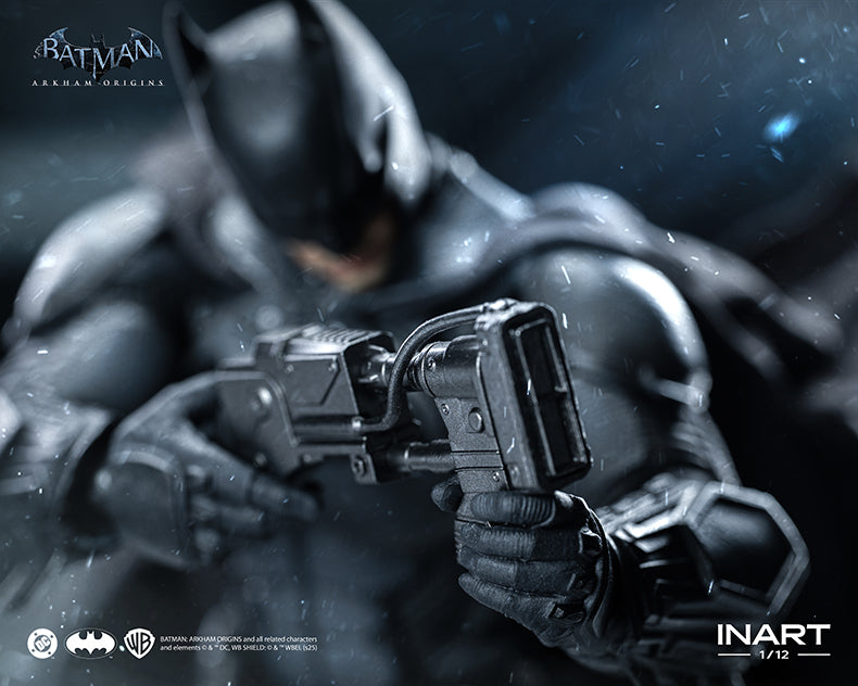 PRE ORDER – 1/12 BATMAN: ARKHAM ORIGINS BATMAN ACTION FIGURE MAG G0003