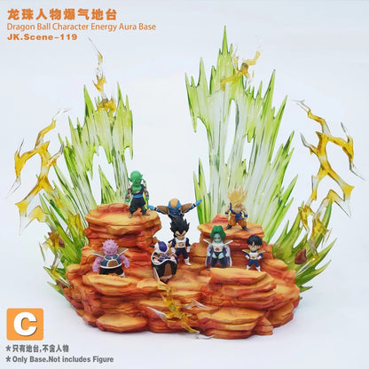 PRE ORDER – JK.SCENE-119 DRAGON BALL CHARACTER ENERGY AURA BASE C FOR BROLY