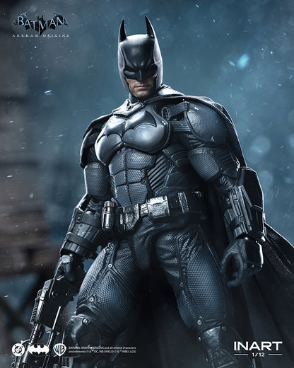 PRE ORDER – 1/12 BATMAN: ARKHAM ORIGINS BATMAN ACTION FIGURE MAG G0003
