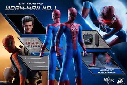 PRE ORDER – 1/12 DB TOYS X 6IN STUDIO X VIPER STUDIO DB-6S VS20260 THE FANTASTIC WORM-MAN NO.1